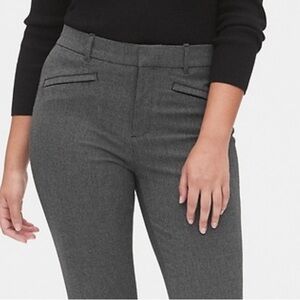 Gap Gray Straight Leg Stretchy Dress Pants - size 8A